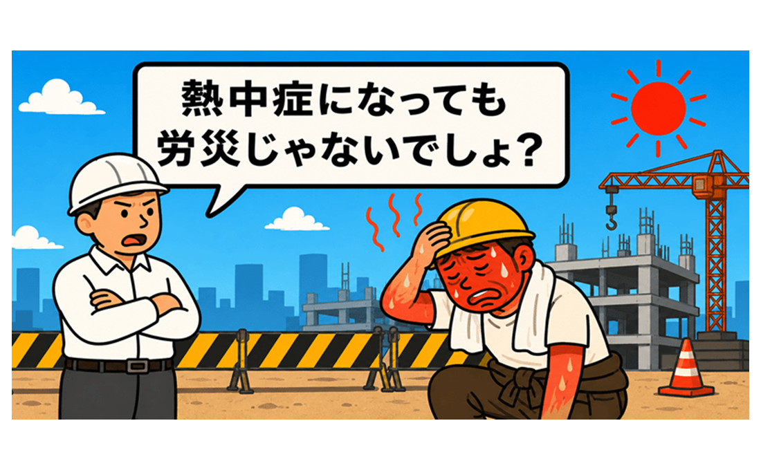 【労災の落とし穴（建設業）】 熱中症は労災になる？ ならない？
