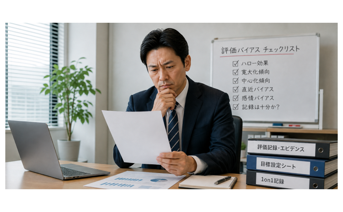上司の「評価バイアス」が人事評価の妨げに。古くて新しい問題にどう対処する？