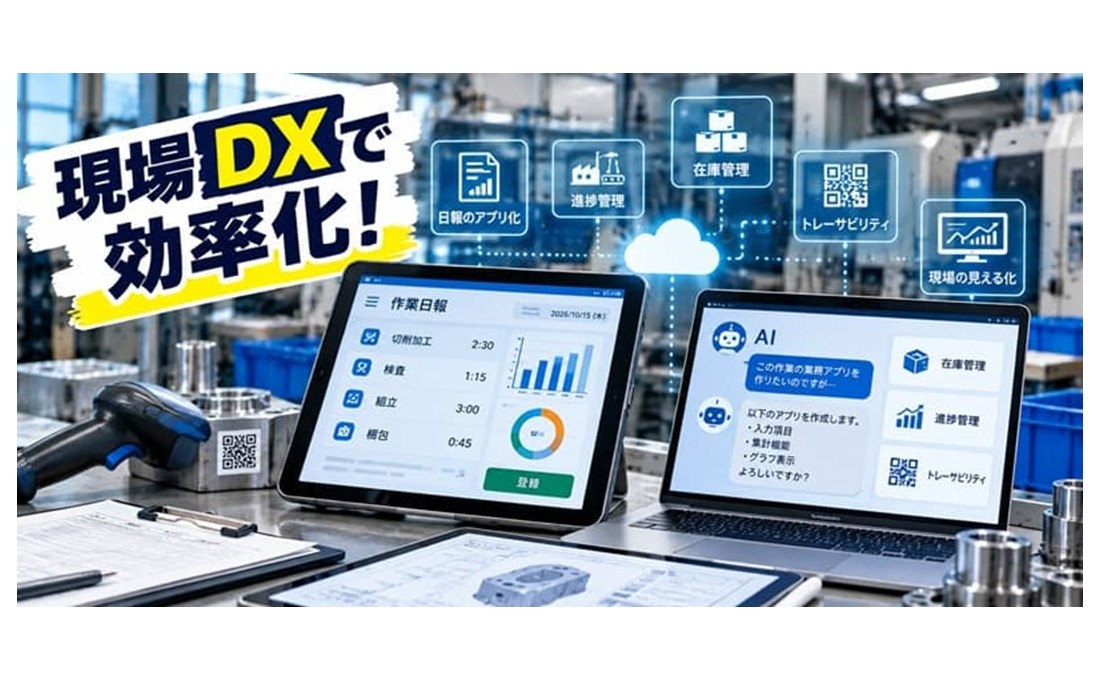 現場の業務をDXで効率化！ 「ブルーカラー」の働き方改革を促す現場改善テック