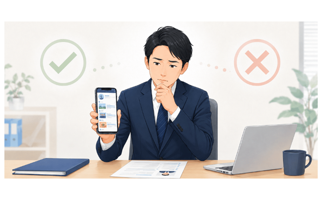 採用活動で応募者のSNS調査を行うことは是か非か？