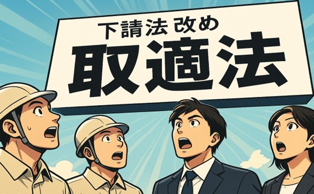 2026年1月、下請法は「取適法」へ! 新たな禁止行為や取引内容は?