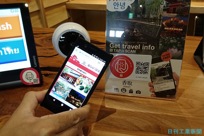 IoTで歴史的な町並みに訪日外国人を誘う